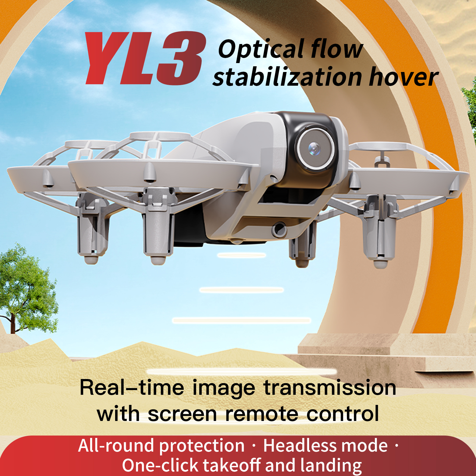 YL3 Remote-Controlled Drone wi - Drone Racing Camera ulasan dan harga