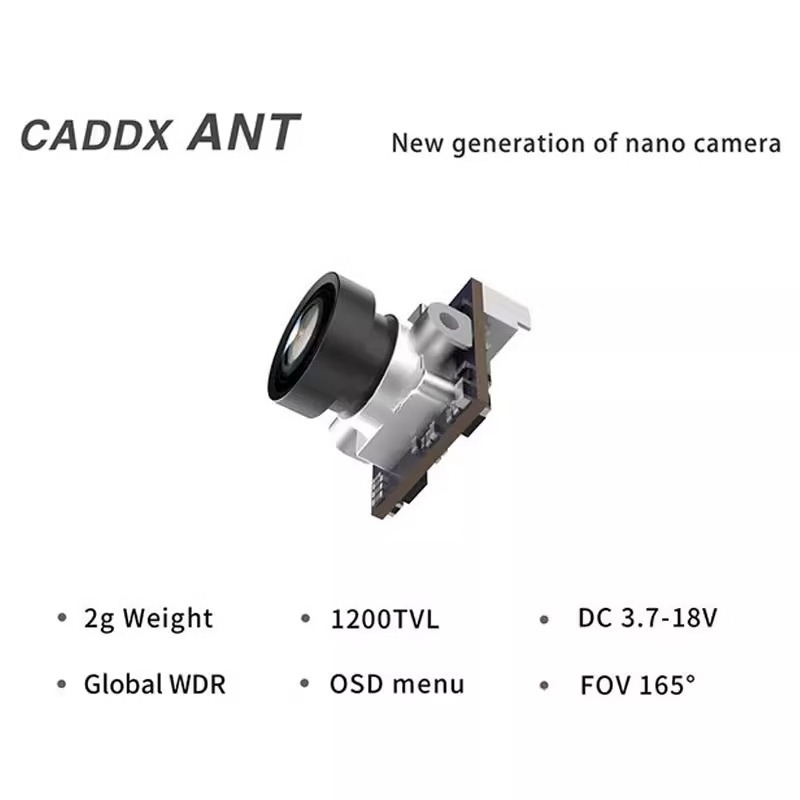 CADDX Snail Nano FPV Camera wi - Drone Racing Camera ulasan dan harga