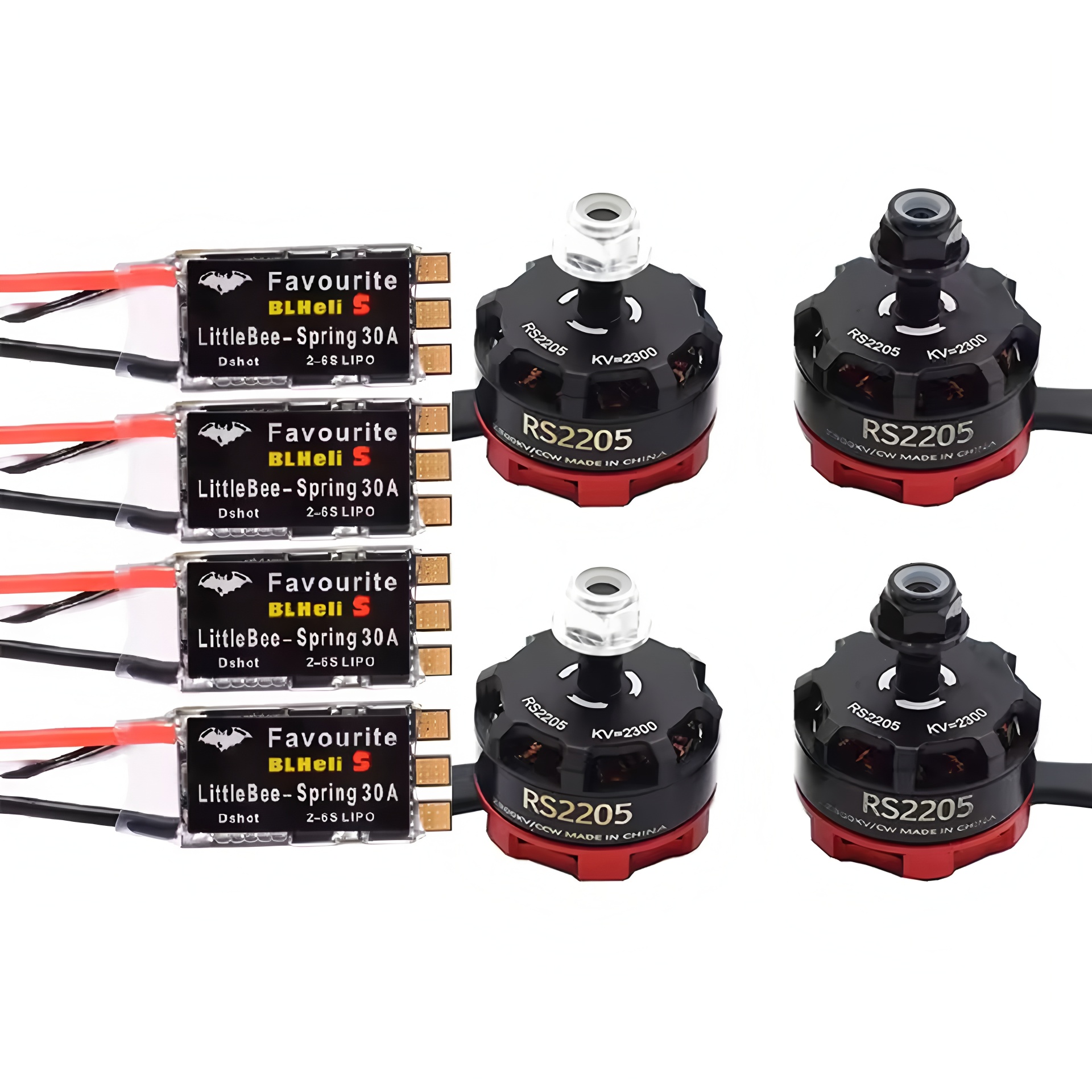 FPV RS2205 2300KV CW CCW Brush - Drone Racing Esc ulasan dan harga