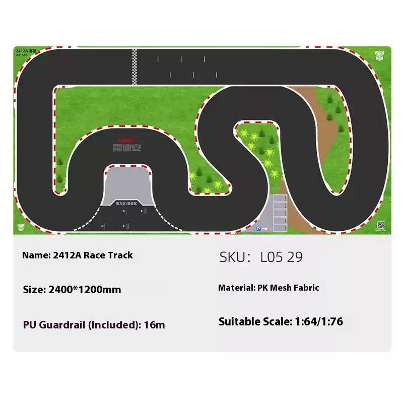Ldarc Rc V64 1:76 240*120cm Re - Drone Racing Gate ulasan dan harga