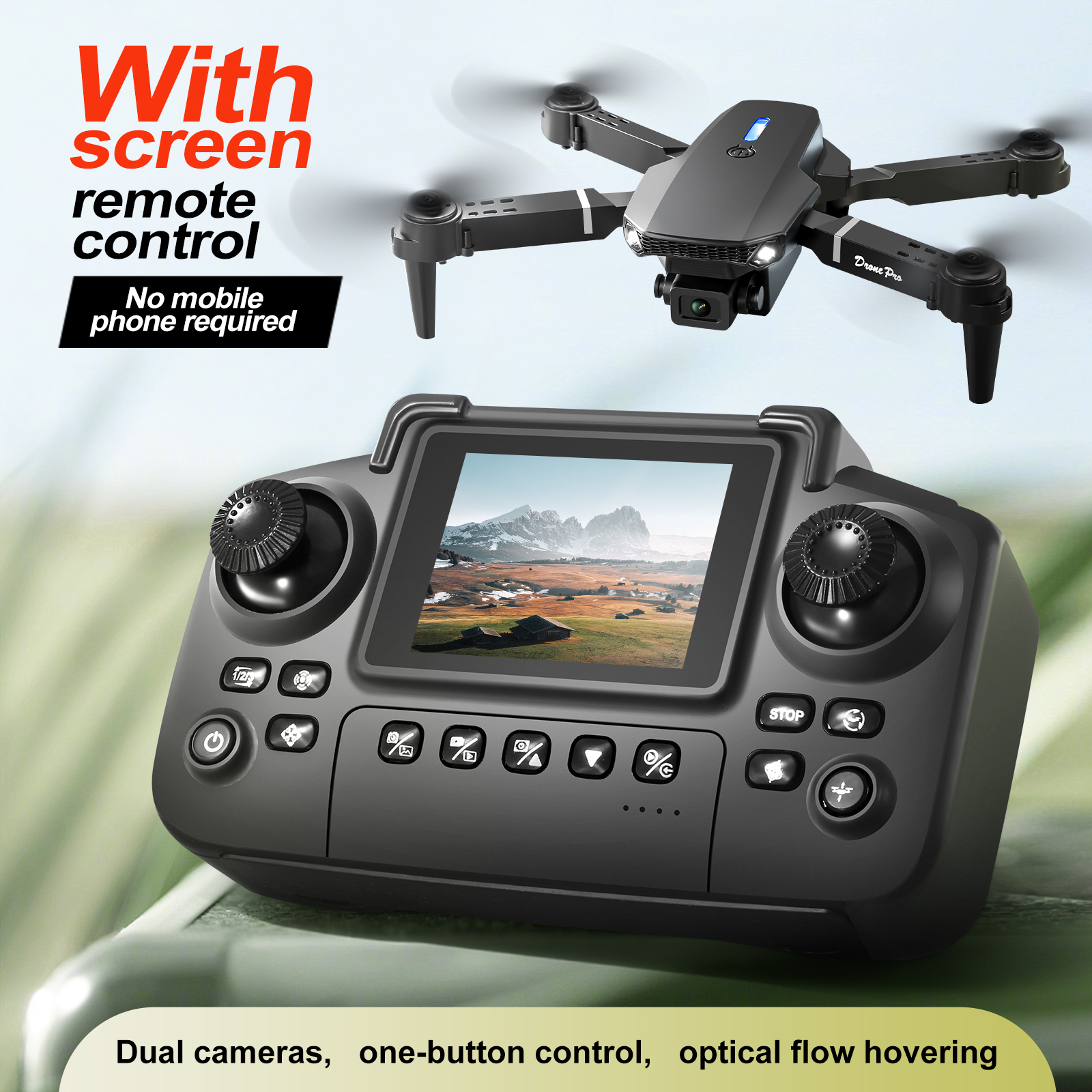 2025 New E88 E99 Upgraded Dron - Drone Racing Camera ulasan dan harga
