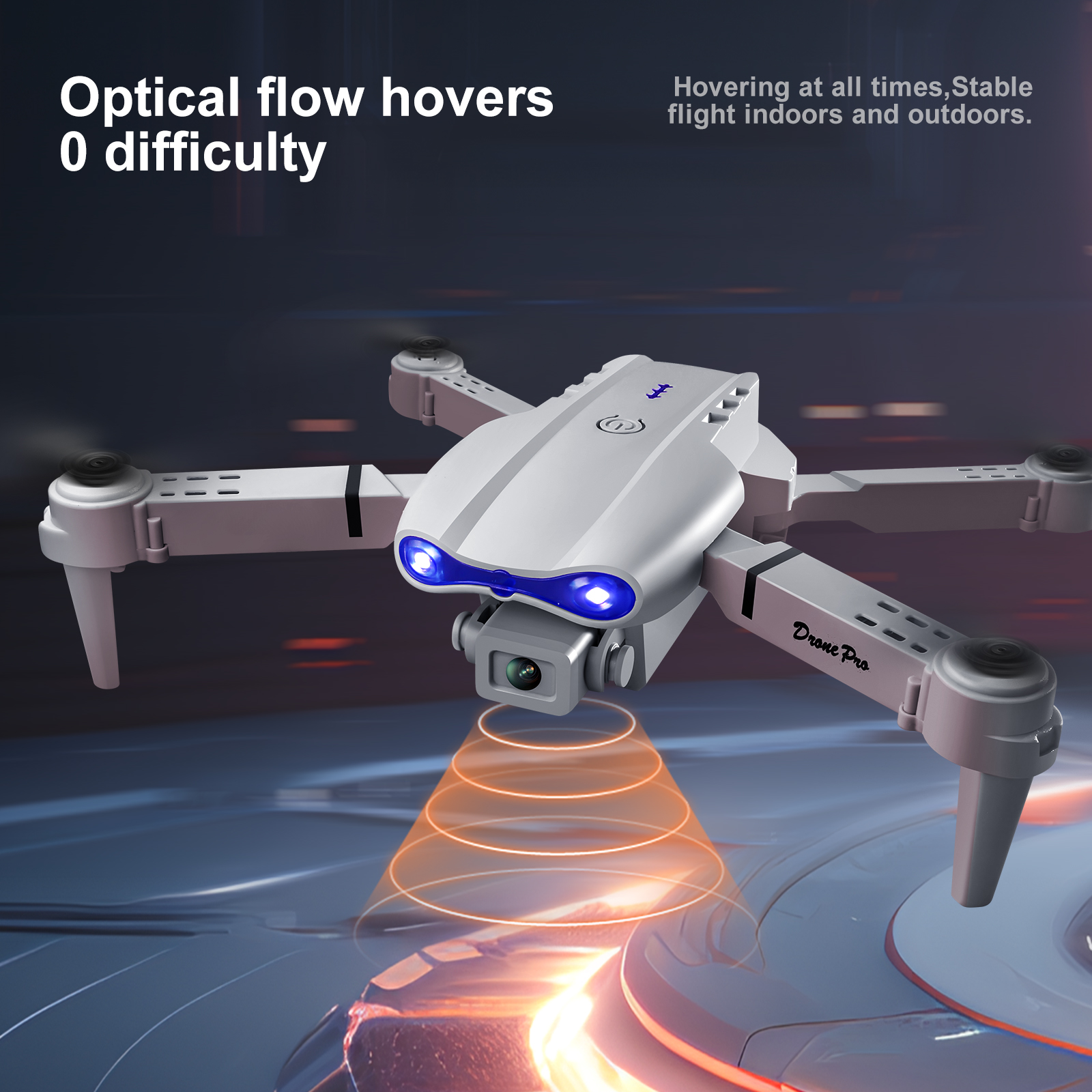 2025 New E88 E99 Upgraded Dron - Drone Racing Camera ulasan dan harga