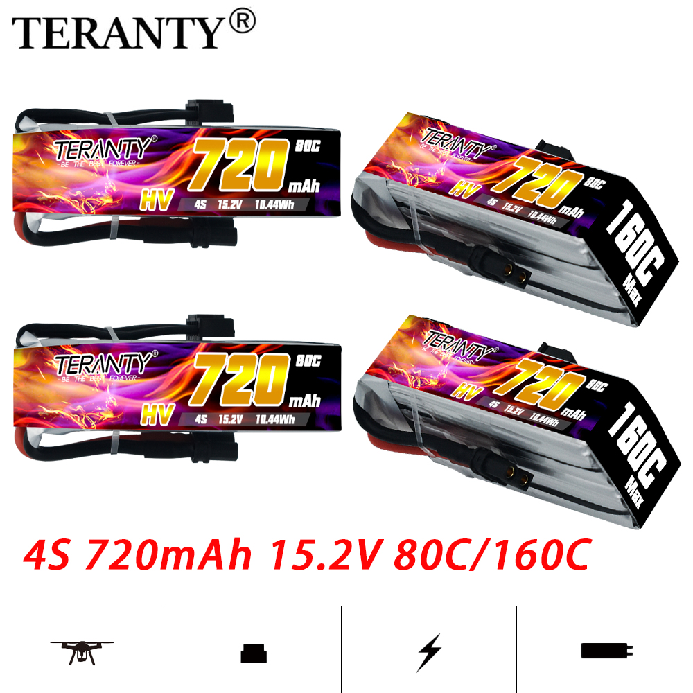 TERANTY 720mAh 4S 15.2V HV Lip - Drone Racing Frame ulasan dan harga