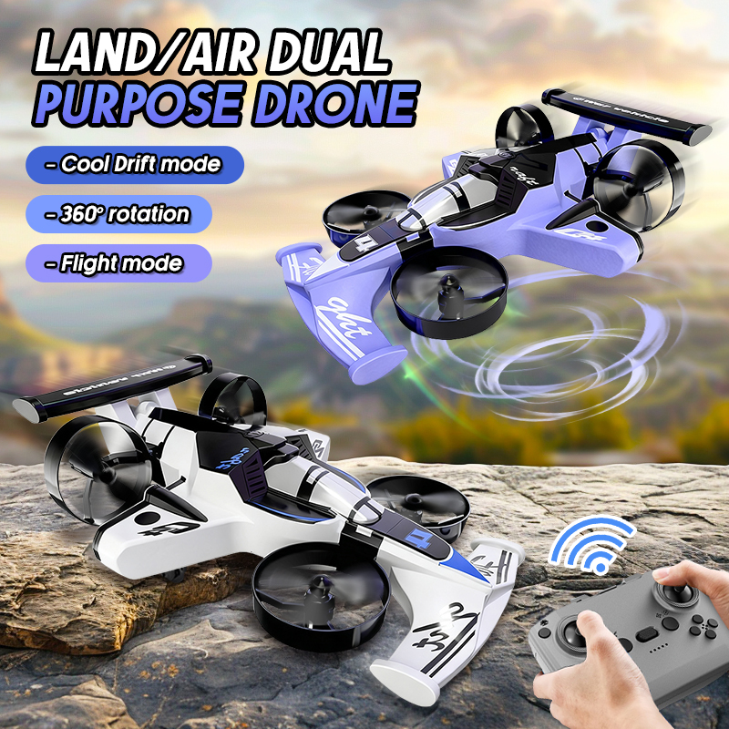 2in1 Mini Drone Air-Ground Fly - Drone Racing Battery ulasan dan harga